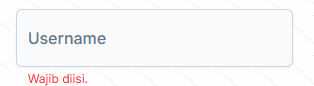 Kolom Username