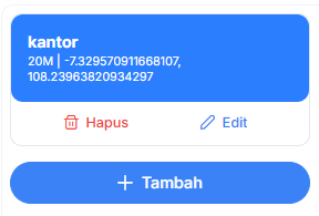 Tombol Tambah Lokasi